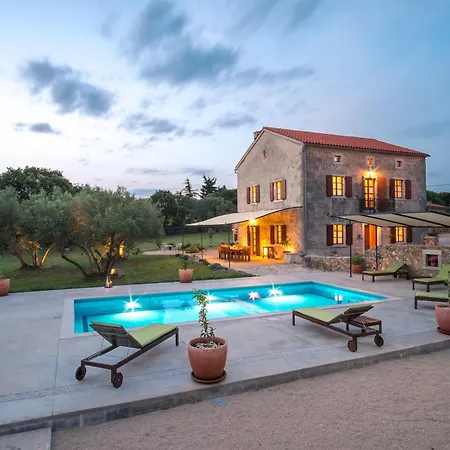 With Pool, Olive Garden And Sea View By Traveler Tourist Agency Krk - Id 2147 Skrbcici
