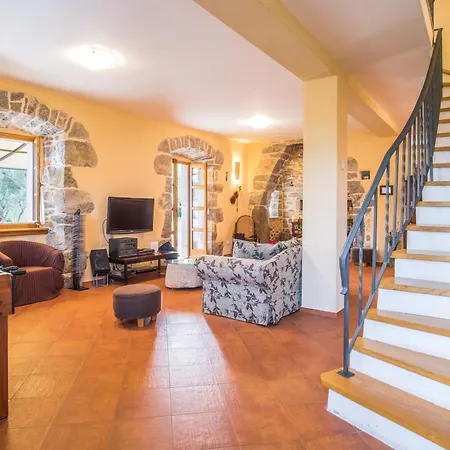With Pool, Olive Garden And Sea View By Traveler Tourist Agency Krk - Id 2147 Villa