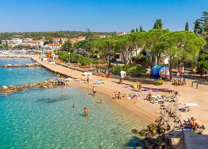 Villa With Pool, Olive Garden And Sea View By Traveler Tourist Agency Krk - Id 2147 Skrbčići