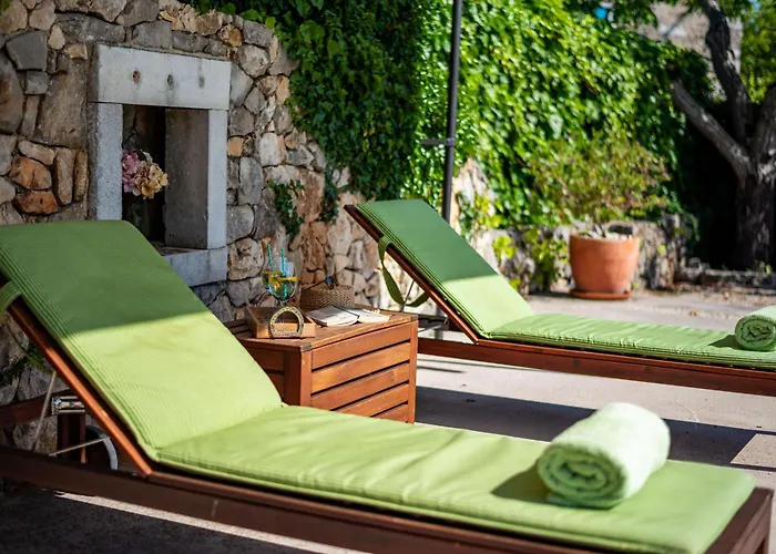 Villa With Pool, Olive Garden And Sea View By Traveler Tourist Agency Krk - Id 2147