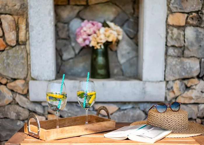 Villa With Pool, Olive Garden And Sea View By Traveler Tourist Agency Krk - Id 2147