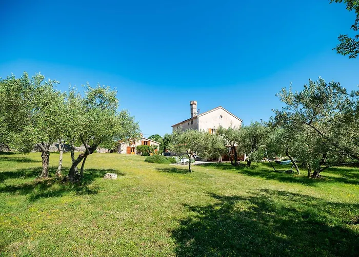 With Pool, Olive Garden And Sea View By Traveler Tourist Agency Krk - Id 2147 Skrbčići