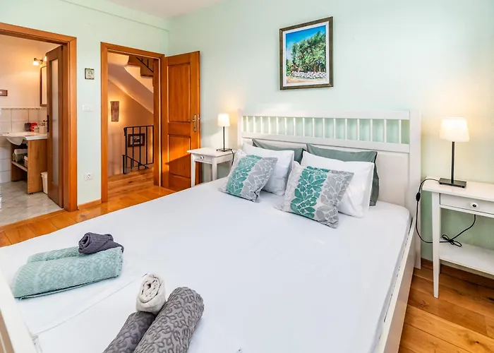 With Pool, Olive Garden And Sea View By Traveler Tourist Agency Krk - Id 2147 Villa Skrbčići