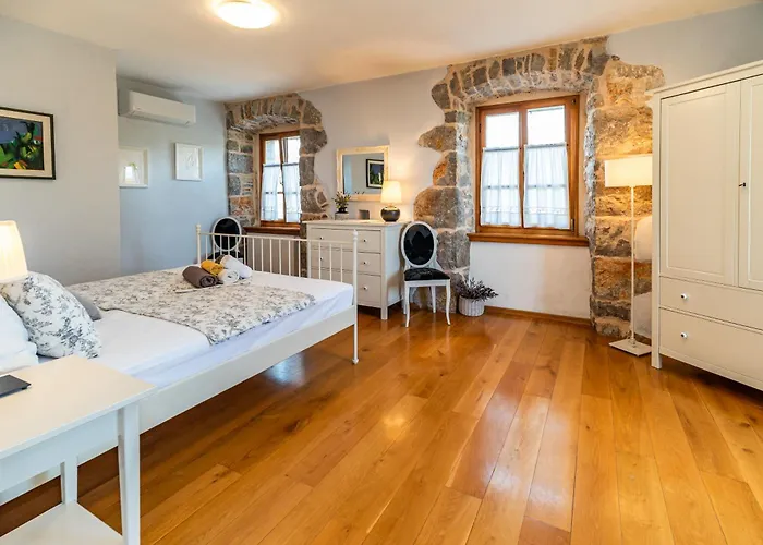 With Pool, Olive Garden And Sea View By Traveler Tourist Agency Krk - Id 2147 Villa