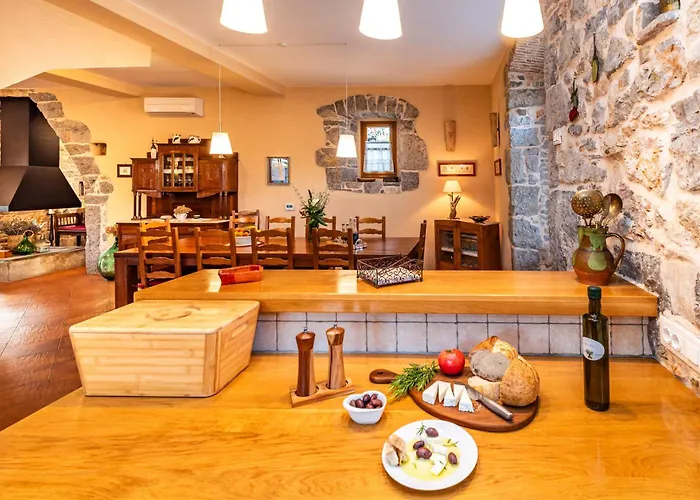 Villa With Pool, Olive Garden And Sea View By Traveler Tourist Agency Krk - Id 2147 Skrbčići