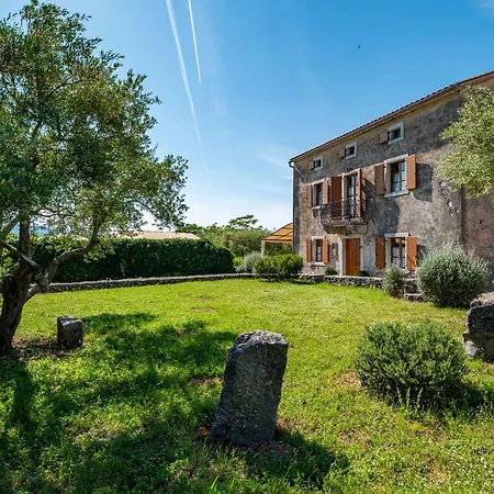 Villa With Pool, Olive Garden And Sea View By Traveler Tourist Agency Krk - Id 2147 *
