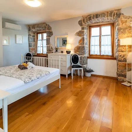 With Pool, Olive Garden And Sea View By Traveler Tourist Agency Krk - Id 2147 Вилла